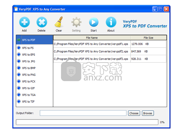 VeryPDF XPS to Any Converter(xps格式转换器)