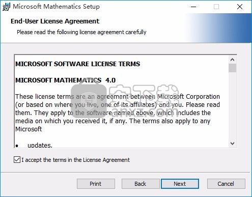 Microsoft Mathematics(微软数学软件)