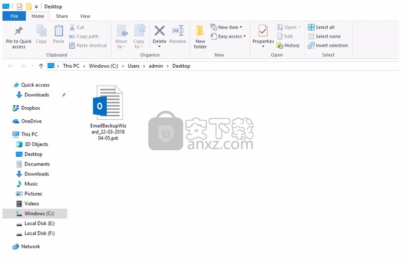 Comcast Backup Wizard(Comcast文件备份工具)
