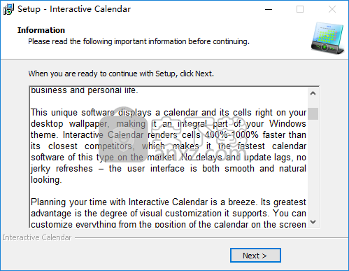 Interactive Calendar(工作日历软件)