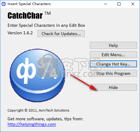 CatchChar(特殊字符输入软件)