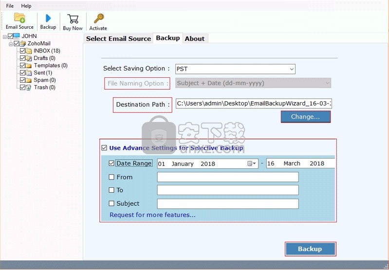 Zoho Mail Converter Wizard(Zoho电子邮件转换器)