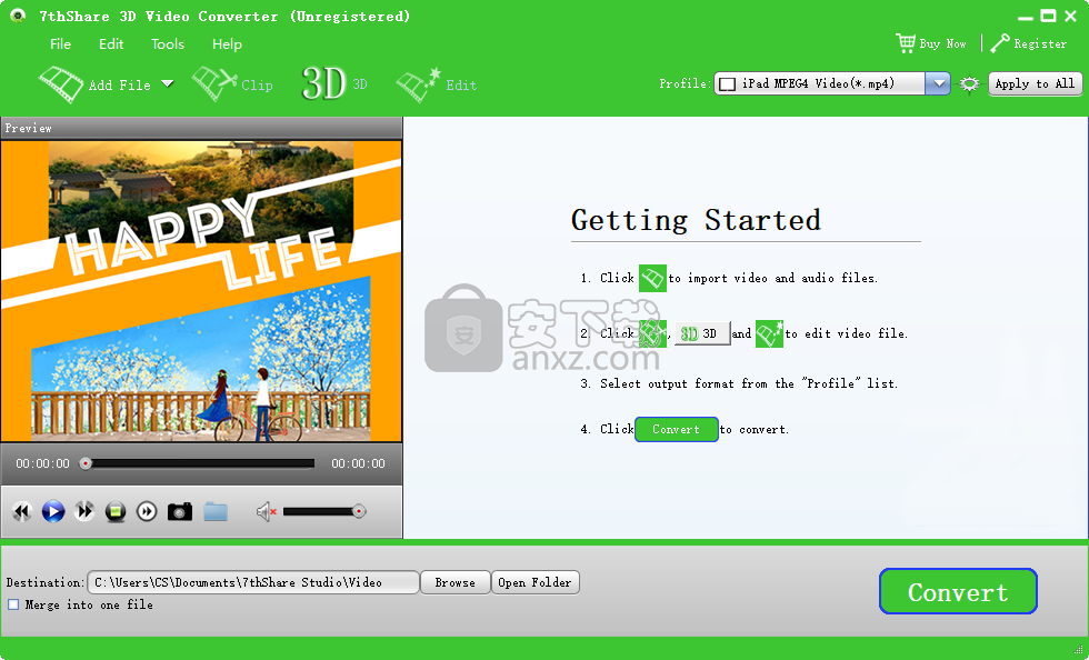 3D视频转换器(7thShare 3D Video Converter)
