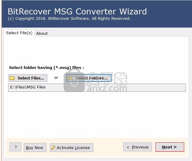MSG to EML Wizard(MSG转EML工具)