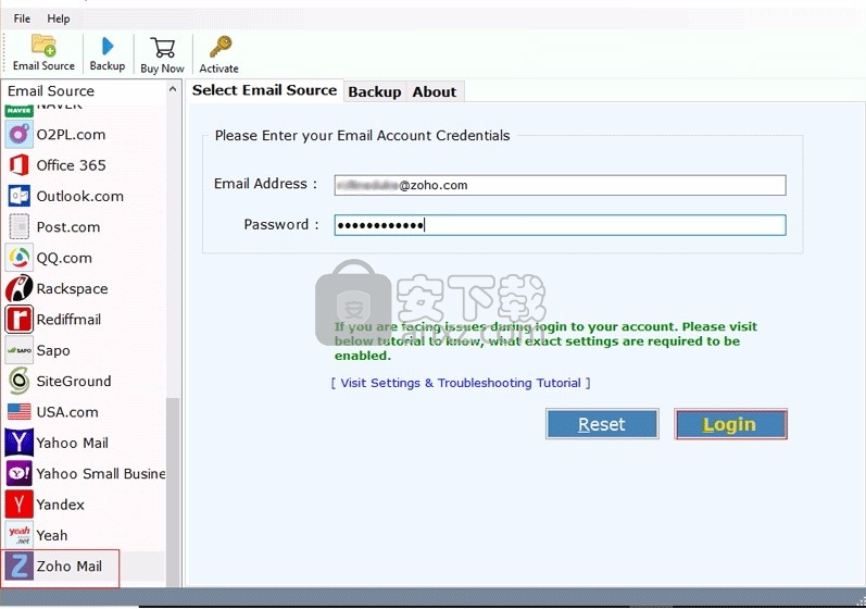 Zoho Mail Converter Wizard(Zoho电子邮件转换器)