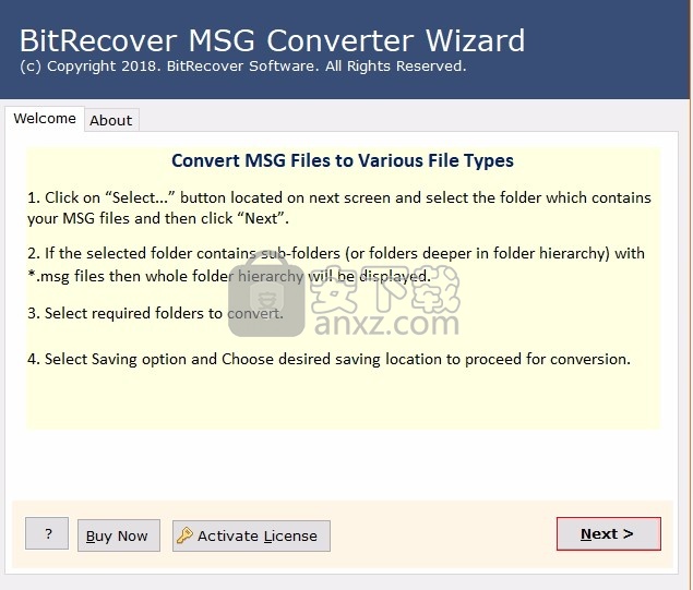 MSG to EML Wizard(MSG转EML工具)