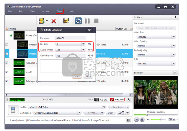 Xilisoft iPod Video Converter(iPod视频转换器)