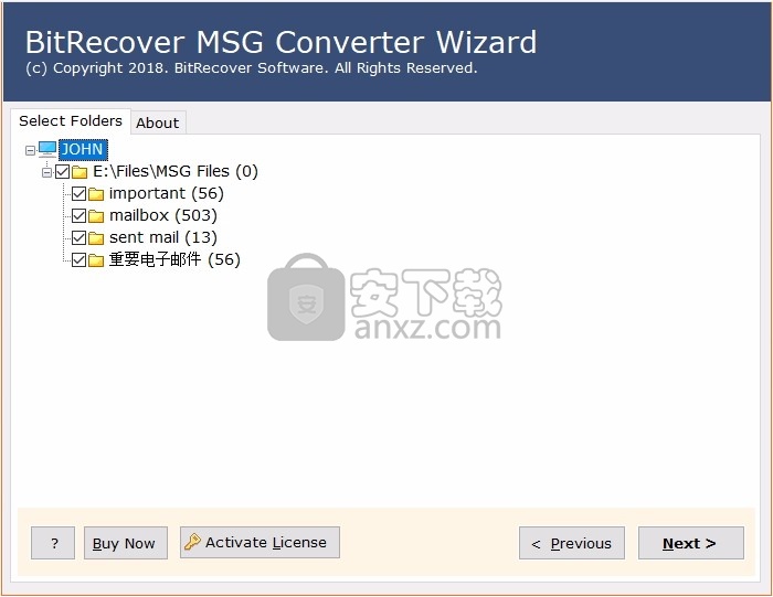 MSG Converter Wizard(MSG文件转换器)