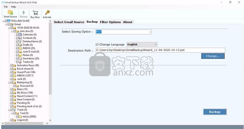 Gmail Converter Wizard(Gmail转换器)