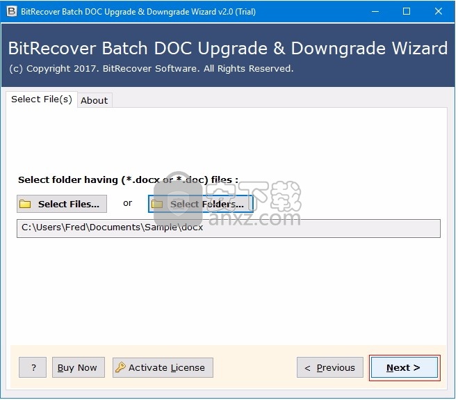 DOC Upgrade and Downgrade Wizard(DOC文件升降级)