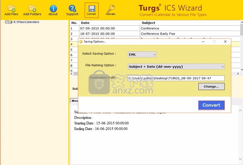 ICS Converter Wizard(ICS文件转换器)