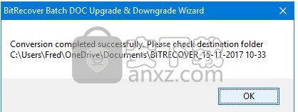 DOC Upgrade and Downgrade Wizard(DOC文件升降级)
