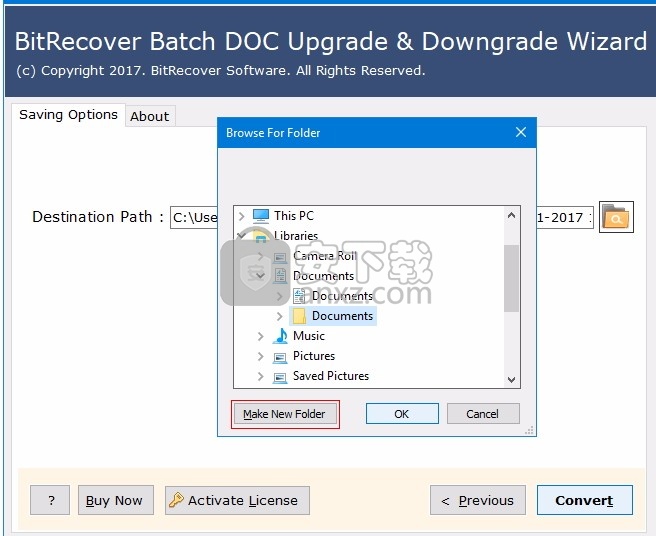 DOC Upgrade and Downgrade Wizard(DOC文件升降级)