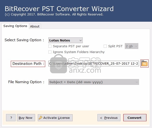 PST to NSF Wizard(PST转NSF工具)