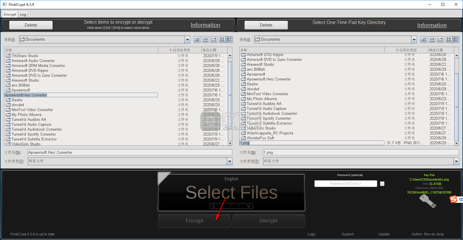 FinalCrypt(文件加密工具)