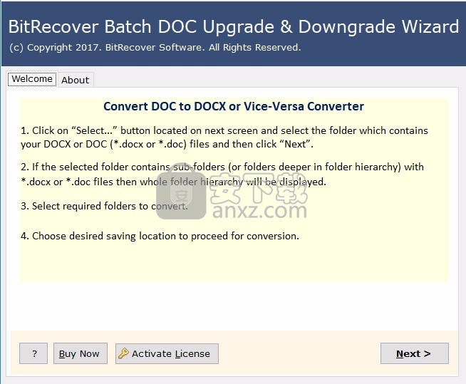 DOC Upgrade and Downgrade Wizard(DOC文件升降级)