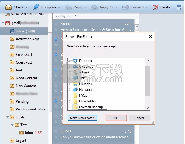 Foxmail Converter Wizard(Foxmail转换器)