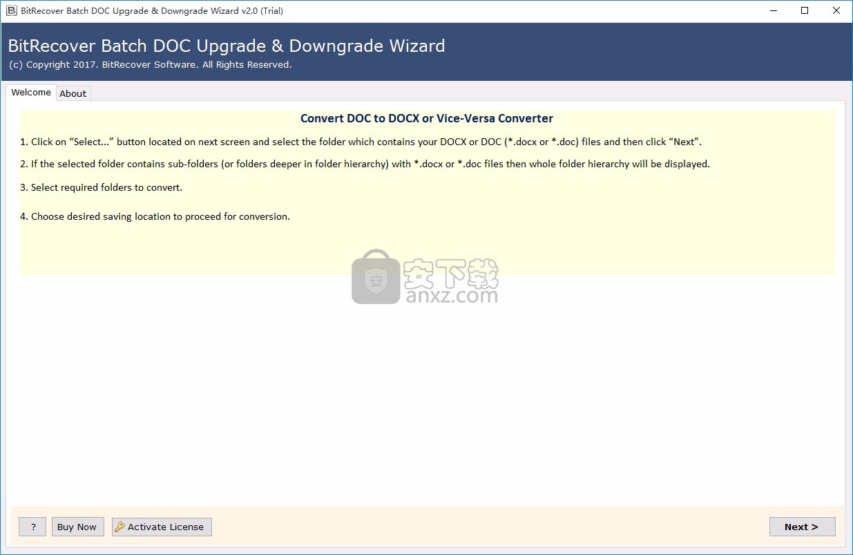 DOC Upgrade and Downgrade Wizard(DOC文件升降级)