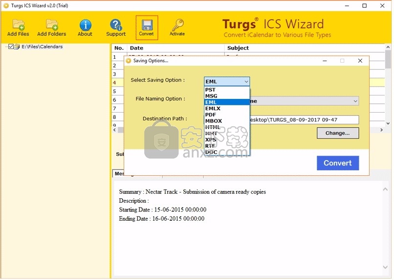 ICS Converter Wizard(ICS文件转换器)