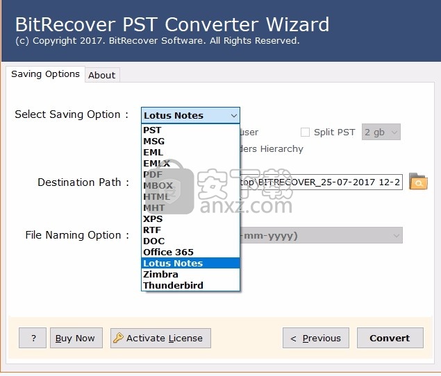 PST to NSF Wizard(PST转NSF工具)