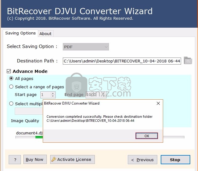 DjVu Converter Wizard(DjVu文件转换器)