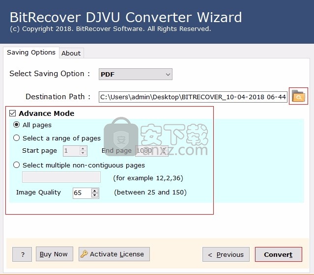DjVu Converter Wizard(DjVu文件转换器)