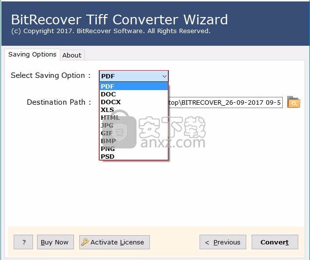 TIFF Converter Wizard(TIFF转换器)