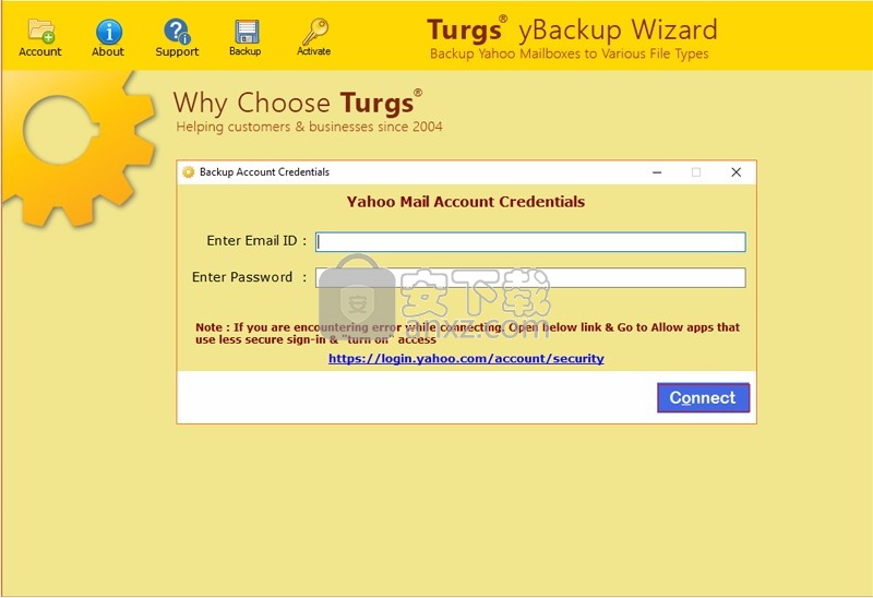 Yahoo Converter Wizard(Yahoo文件转换器)