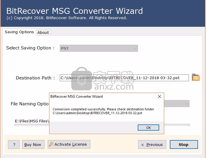 MSG Converter Wizard(MSG文件转换器)