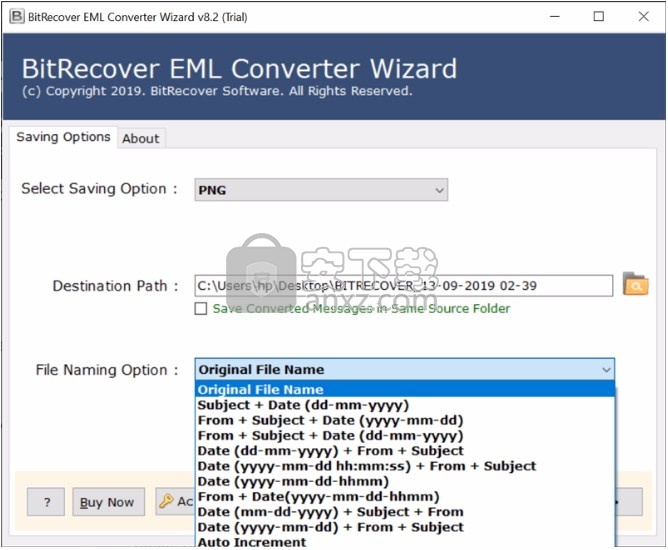 EML to PNG Converter Wizard(EML转PNG工具)