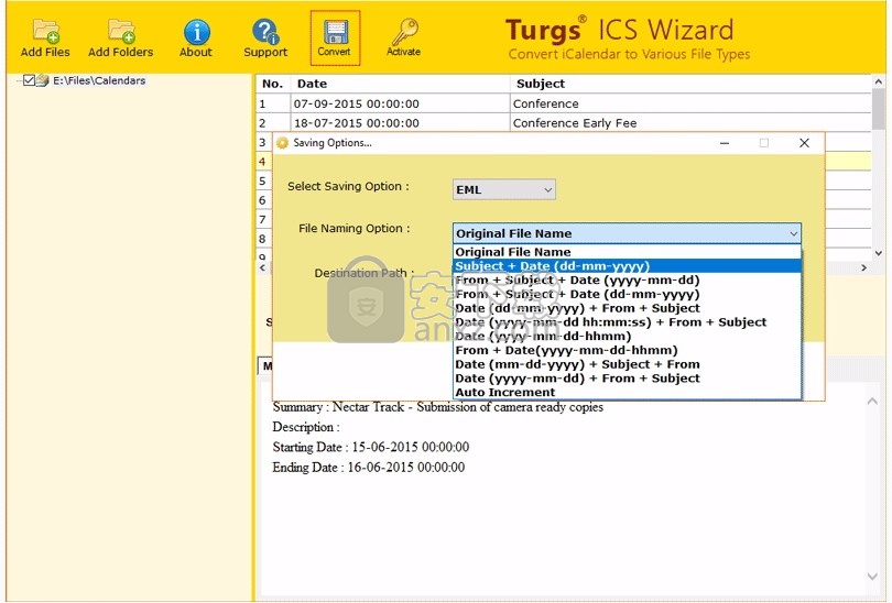 ICS Converter Wizard(ICS文件转换器)