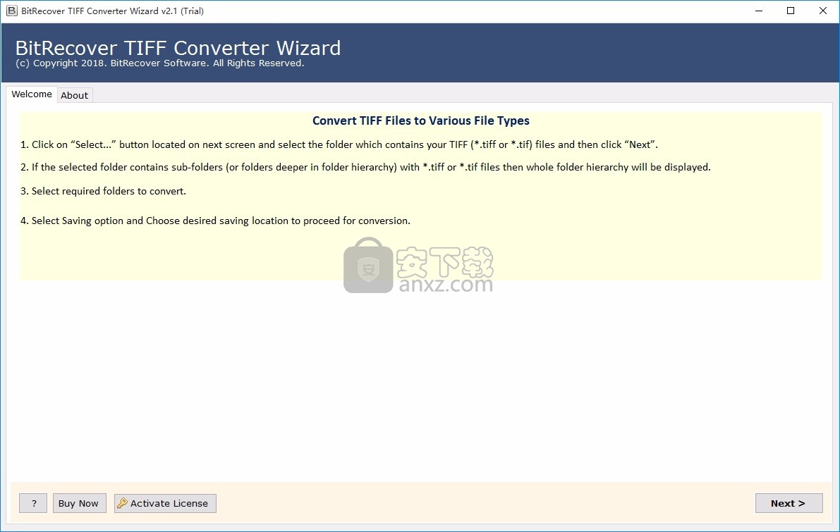TIFF Converter Wizard(TIFF转换器)