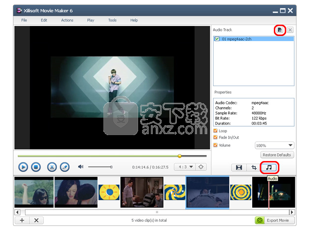 Xilisoft Movie Maker(电影制作软件)