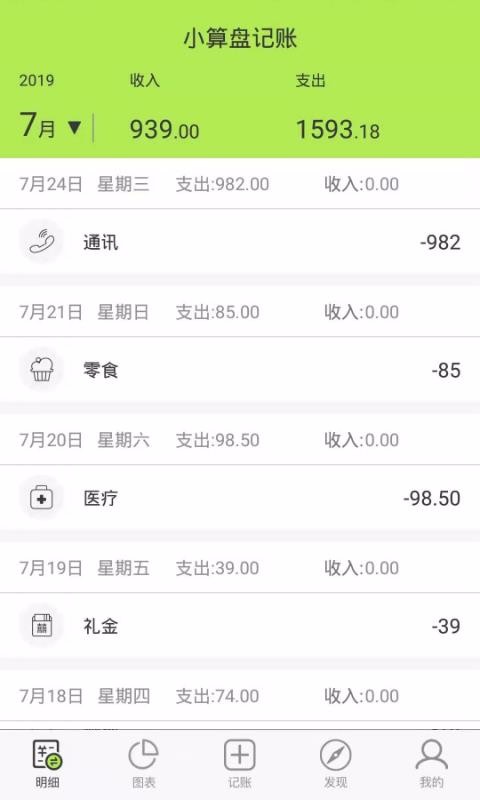 小算盘记账