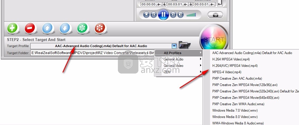 RZ ZEN Video Converter(音频格式转换工具)