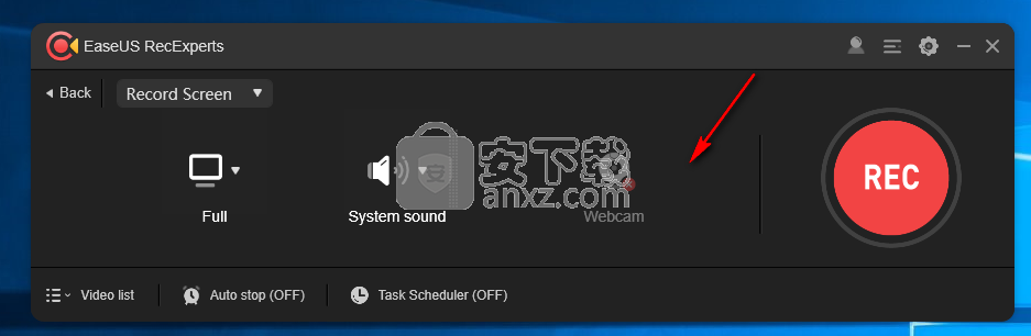 EaseUS RecExperts(屏幕录像软件)