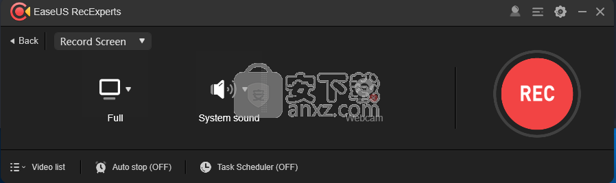 EaseUS RecExperts(屏幕录像软件)