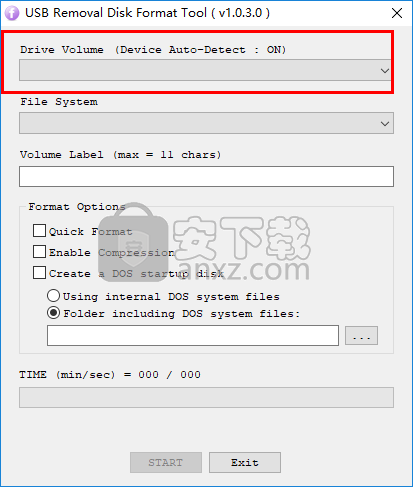 USB Removal Disk Format Tool(格式化修复U盘)