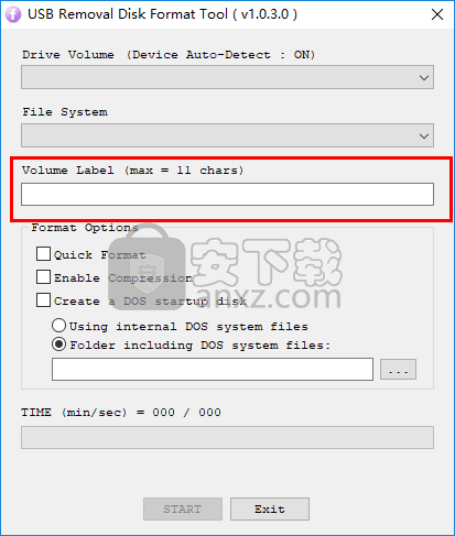 USB Removal Disk Format Tool(格式化修复U盘)