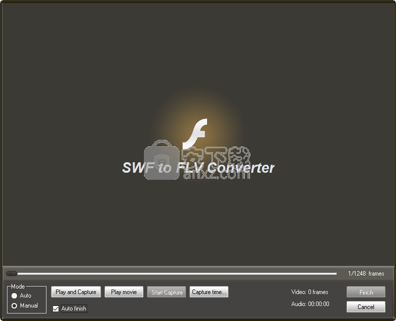 iPixSoft SWF to FLV Converter(swf转flv格式换器)