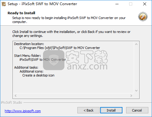 iPixSoft SWF to MOV Converter(swf转mov格式转换器)