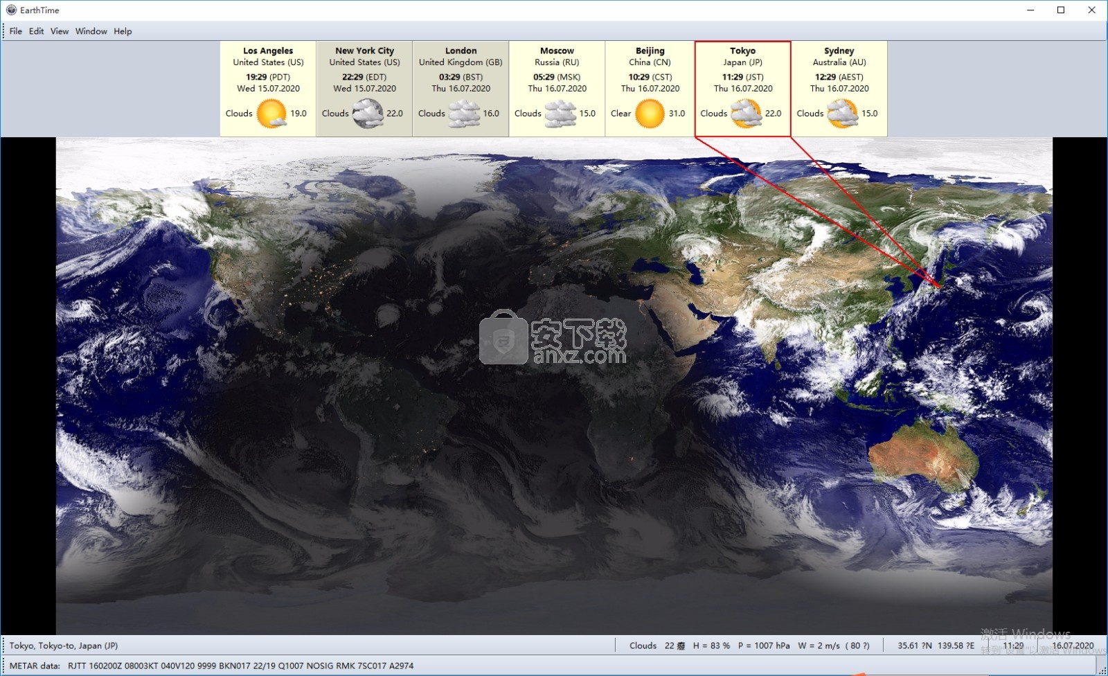 download the new version for ios EarthTime 6.24.5