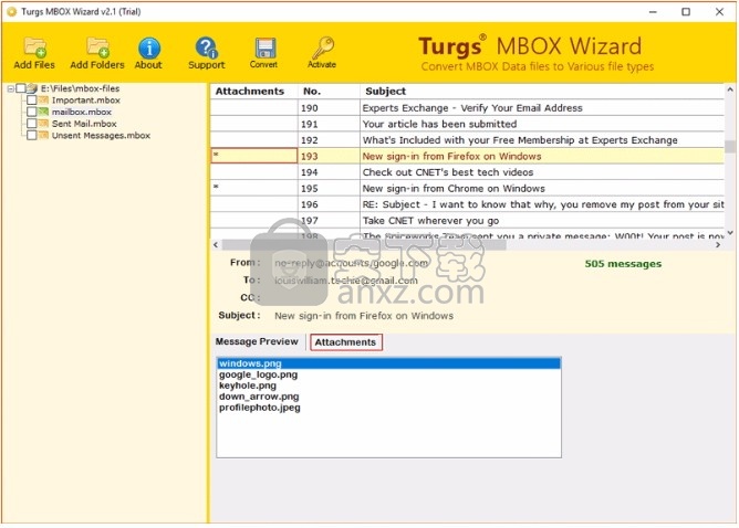 MBOX Count Wizard(多合一MBOX计算工具)