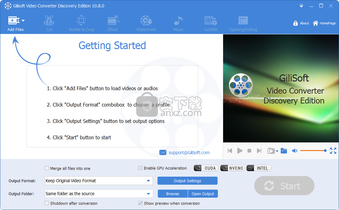 GiliSoft Video Converter(视频转换编辑器)