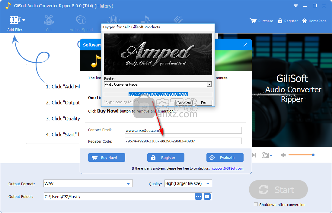 GiliSoft Audio Converter Ripper(多功能音频转换器)