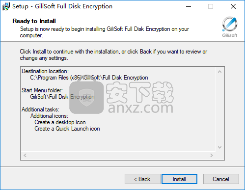 硬盘加密软件(Gilisoft Full Disk Encryption)