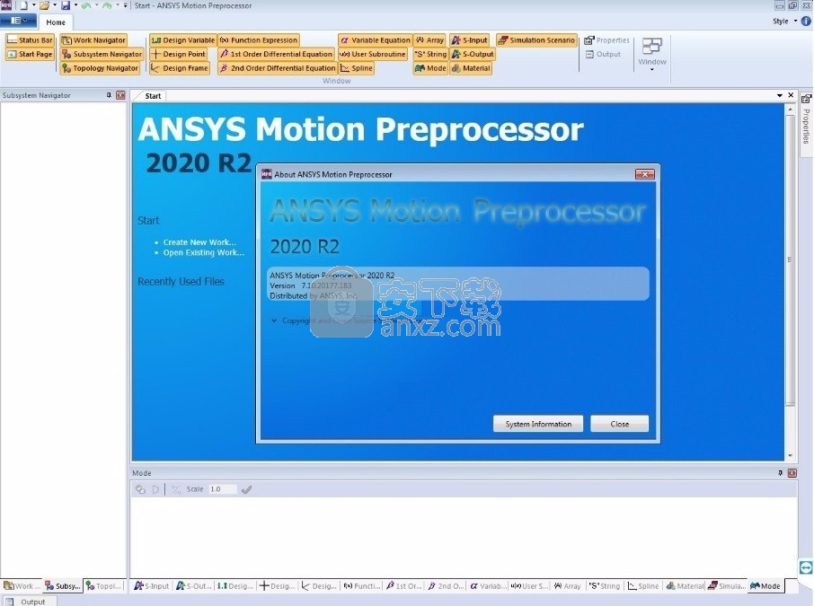 ANSYS Motion 2020 R2补丁