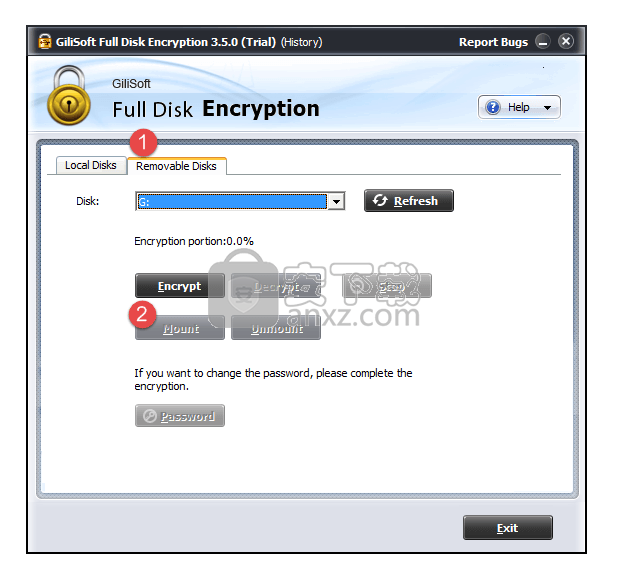 硬盘加密软件(Gilisoft Full Disk Encryption)