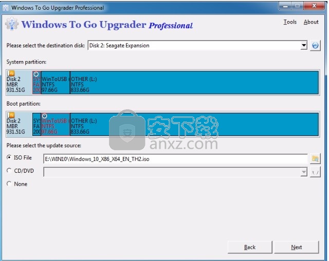 download the new for android EasyUEFI Windows To Go Upgrader Enterprise 3.9