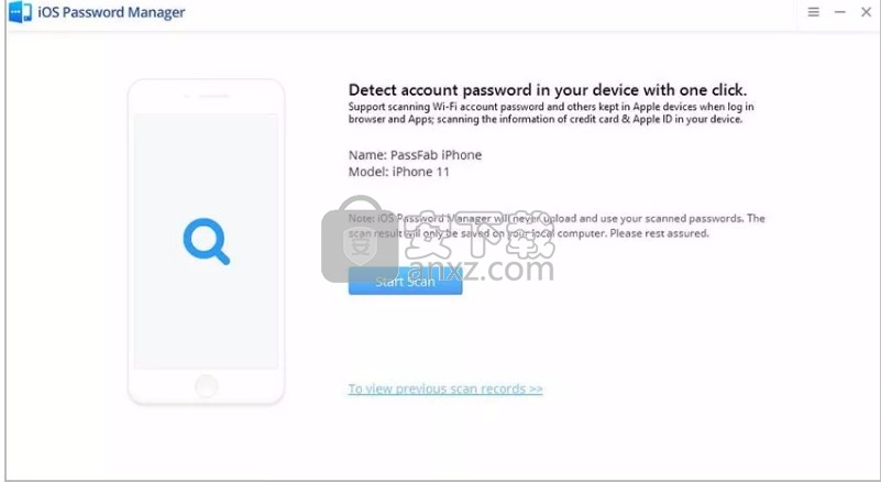 iOS Password Manager(iOS密码管理器)